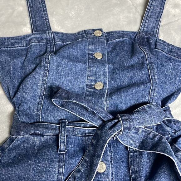 Gap Women’s Blue Denim Button Down Dress Size S - Picture 6 of 10